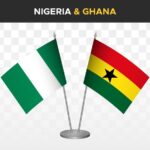 Nigerian and Ghanaian flags